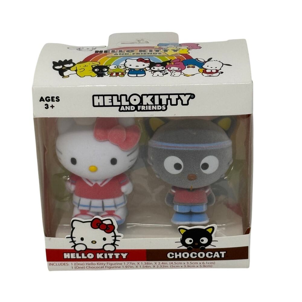 Hello Kitty and Friends Hello Kitty Chococat Figure Set New In Box